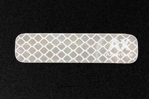 Retroreflexfolie weiß 70 x 17 mm