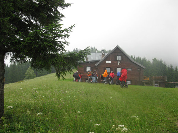 Ziel erreicht, die Grünburger Hütte\\n\\n16.08.2011 17:16